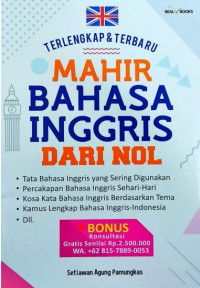 Image of MAHIR BAHASA INGGRIS DARI NOL